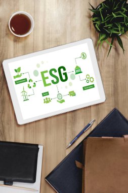 Model işletmelerin ESG çevresel yönetim politikası yüksek ESG puanı elde etmek için bir standart belirler