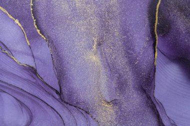 Mermer mürekkep soyut sanatının orijinal resmi. Örnek bir orjinal tablodan yüksek çözünürlüklü fotoğraf. Karargah kağıt dokusuna pürüzsüz mermer desen oluşturmak için soyut resim yapıldı.