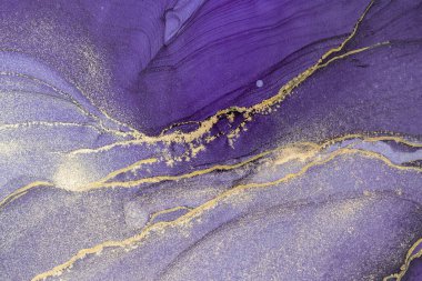 Mermer mürekkep soyut sanatının orijinal resmi. Örnek bir orjinal tablodan yüksek çözünürlüklü fotoğraf. Karargah kağıt dokusuna pürüzsüz mermer desen oluşturmak için soyut resim yapıldı.