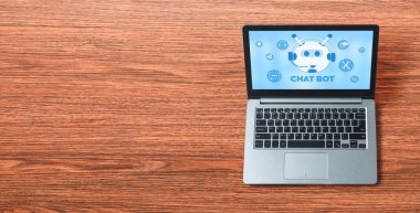 Müşteri sorularına otomatik olarak cevap veren mod çevrimiçi iş için Chatbot yazılım uygulaması