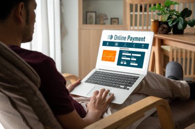 İnternet üzerinden modem para transferi için çevrimiçi ödeme platformu