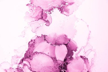 Mermer mürekkep soyut sanatının orijinal resmi. Örnek bir orjinal tablodan yüksek çözünürlüklü fotoğraf. Karargah kağıt dokusuna pürüzsüz mermer desen oluşturmak için soyut resim yapıldı.