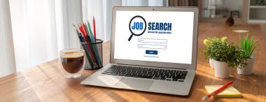 Çalışanların işe alım İnternet ağındaki iş fırsatlarını araması için mod web sitesinde online iş araması