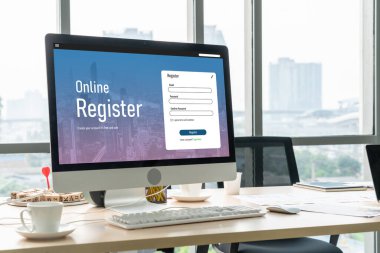 İnternet sitesinde mod form doldurmak için çevrimiçi kayıt formu