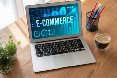 E-ticaret veri yazılımı çevrimiçi perakende şirketine satış analizi için mod gösterge tablosu sağlar