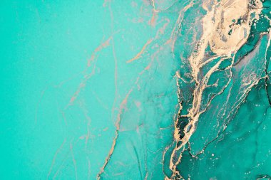 Mermer mürekkep soyut sanatının orijinal resmi. Örnek bir orjinal tablodan yüksek çözünürlüklü fotoğraf. Karargah kağıt dokusuna pürüzsüz mermer desen oluşturmak için soyut resim yapıldı.