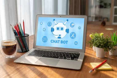 Müşteri sorularına otomatik olarak cevap veren mod çevrimiçi iş için Chatbot yazılım uygulaması