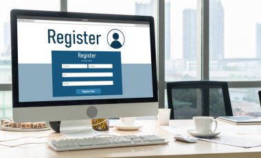 İnternet sitesinde mod form doldurmak için çevrimiçi kayıt formu