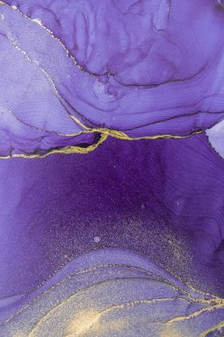 Mermer mürekkep soyut sanatının orijinal resmi. Örnek bir orjinal tablodan yüksek çözünürlüklü fotoğraf. Karargah kağıt dokusuna pürüzsüz mermer desen oluşturmak için soyut resim yapıldı.