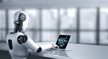 CRM işletme ve işletme için modern bilgisayarda müşteri ilişkileri yönetim sistemi