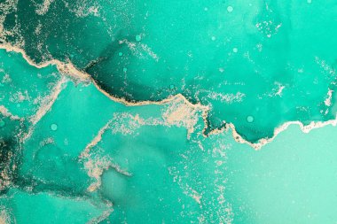 Mermer mürekkep soyut sanatının orijinal resmi. Örnek bir orjinal tablodan yüksek çözünürlüklü fotoğraf. Karargah kağıt dokusuna pürüzsüz mermer desen oluşturmak için soyut resim yapıldı.