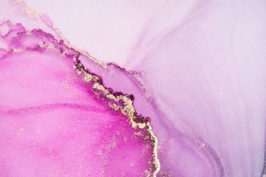 Mermer mürekkep soyut sanatının orijinal resmi. Örnek bir orjinal tablodan yüksek çözünürlüklü fotoğraf. Karargah kağıt dokusuna pürüzsüz mermer desen oluşturmak için soyut resim yapıldı.