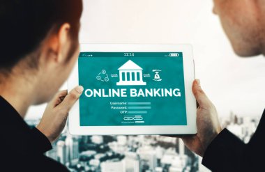 Dijital Para Teknolojisi için Çevrimiçi Bankacılık. İnternet sitesinde ve dijital ödeme servisinde para transferini gösteren grafik arayüzü. uds
