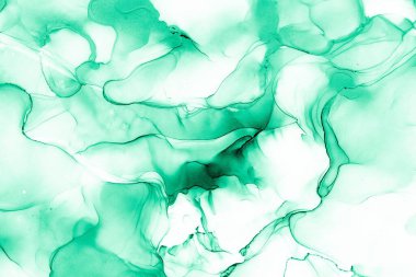 Mermer mürekkep soyut sanatının orijinal resmi. Örnek bir orjinal tablodan yüksek çözünürlüklü fotoğraf. Karargah kağıt dokusuna pürüzsüz mermer desen oluşturmak için soyut resim yapıldı.