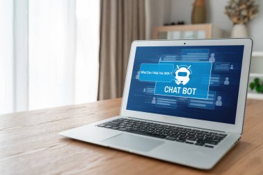 Müşteri sorularına otomatik olarak cevap veren mod çevrimiçi iş için Chatbot yazılım uygulaması