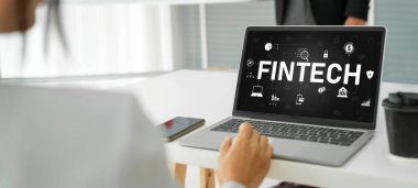 Pazarlama stratejisini analiz etmek için kullanılan Fintech finansal teknoloji yazılımı