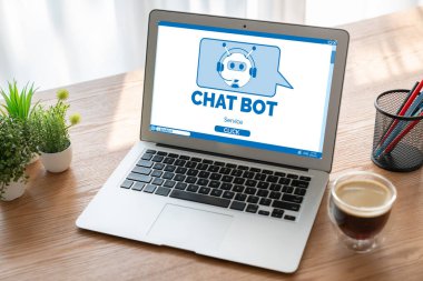 Müşteri sorularına otomatik olarak cevap veren mod çevrimiçi iş için Chatbot yazılım uygulaması