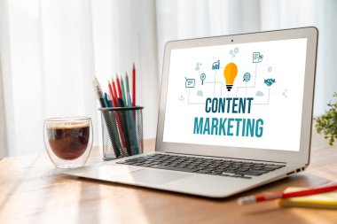 Mod çevrimiçi iş ve e-ticaret pazarlama stratejisi için içerik pazarlaması