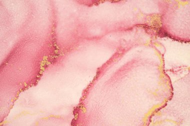 Mermer mürekkep soyut sanatının orijinal resmi. Örnek bir orjinal tablodan yüksek çözünürlüklü fotoğraf. Karargah kağıt dokusuna pürüzsüz mermer desen oluşturmak için soyut resim yapıldı.