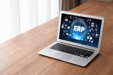 Pazarlama stratejisini planlamak için modern iş için ERP girişimi kaynak planlama yazılımı