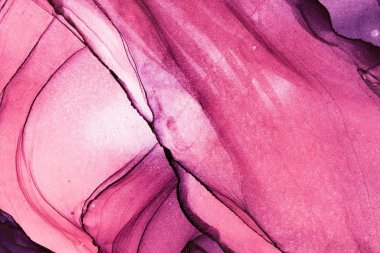 Mermer mürekkep soyut sanatının orijinal resmi. Örnek bir orjinal tablodan yüksek çözünürlüklü fotoğraf. Karargah kağıt dokusuna pürüzsüz mermer desen oluşturmak için soyut resim yapıldı.