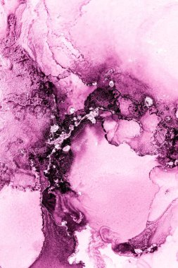 Mermer mürekkep soyut sanatının orijinal resmi. Örnek bir orjinal tablodan yüksek çözünürlüklü fotoğraf. Karargah kağıt dokusuna pürüzsüz mermer desen oluşturmak için soyut resim yapıldı.