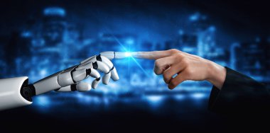 XAI 3D, yaşayan insanların geleceği için robot ve cyborg gelişimi üzerine yapay zeka araştırması yapıyor. Bilgisayar beyni için dijital veri madenciliği ve makine öğrenme teknolojisi tasarımı.