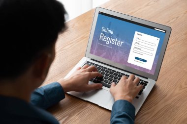İnternet sitesinde mod form doldurmak için çevrimiçi kayıt formu
