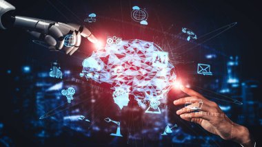 XAI 3D, yaşayan insanların geleceği için robot ve cyborg gelişimi için yapay zeka yapay zeka araştırması yapıyor. Bilgisayar beyni için dijital veri madenciliği ve makine öğrenme teknolojisi tasarımı.