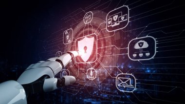 XAI 3D, yaşayan insanların geleceği için robot ve cyborg gelişimi üzerine yapay zeka araştırması yapıyor. Bilgisayar beyni için dijital veri madenciliği ve makine öğrenme teknolojisi tasarımı.