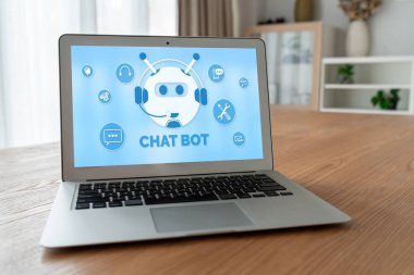 Müşteri sorularına otomatik olarak cevap veren mod çevrimiçi iş için Chatbot yazılım uygulaması