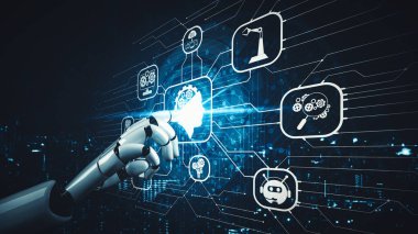 XAI 3D, yaşayan insanların geleceği için robot ve cyborg gelişimi için yapay zeka yapay zeka araştırması yapıyor. Bilgisayar beyni için dijital veri madenciliği ve makine öğrenme teknolojisi tasarımı.