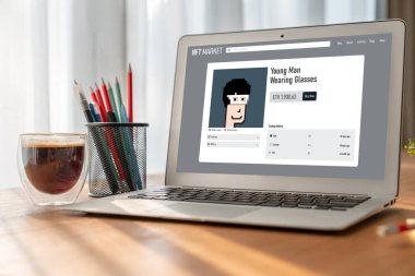 NFT pazarı dijital sanatçının çalışmalarını İnternet ağında satması için mod satış kanalı sağlıyor