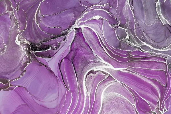 Mermer mürekkep soyut sanatının orijinal resmi. Örnek bir orjinal tablodan yüksek çözünürlüklü fotoğraf. Karargah kağıt dokusuna pürüzsüz mermer desen oluşturmak için soyut resim yapıldı.