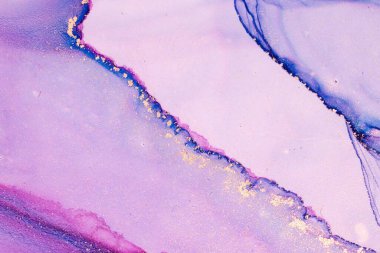 Mermer mürekkep soyut sanatının orijinal resmi. Örnek bir orjinal tablodan yüksek çözünürlüklü fotoğraf. Karargah kağıt dokusuna pürüzsüz mermer desen oluşturmak için soyut resim yapıldı.