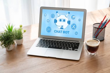 Müşteri sorularına otomatik olarak cevap veren mod çevrimiçi iş için Chatbot yazılım uygulaması