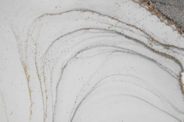 Mermer mürekkep soyut sanatının orijinal resmi. Örnek bir orjinal tablodan yüksek çözünürlüklü fotoğraf. Karargah kağıt dokusuna pürüzsüz mermer desen oluşturmak için soyut resim yapıldı.