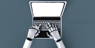 Tasarımınız için mod bilgisayardaki beyaz boş ekran monitör ekranında maket yapın