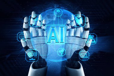 XAI 3D, yaşayan insanların geleceği için robot ve cyborg gelişimi üzerine yapay zeka araştırması yapıyor. Bilgisayar beyni için dijital veri madenciliği ve makine öğrenme teknolojisi tasarımı.