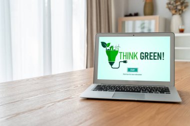 Model şirket işleri için yeşil iş dönüşümü yeşil pazarlama stratejisine teşekkür etmek için