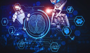 XAI 3D, yaşayan insanların geleceği için robot ve cyborg gelişimi için yapay zeka yapay zeka araştırması yapıyor. Bilgisayar beyni için dijital veri madenciliği ve makine öğrenme teknolojisi tasarımı.