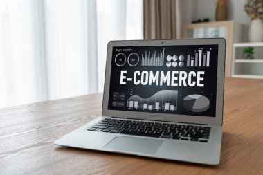 E-ticaret veri yazılımı çevrimiçi perakende şirketine satış analizi için mod gösterge tablosu sağlar