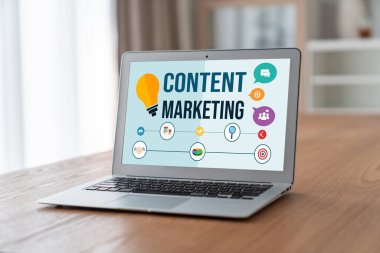 Mod çevrimiçi iş ve e-ticaret pazarlama stratejisi için içerik pazarlaması