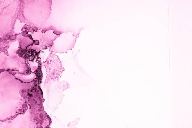 Mermer mürekkep soyut sanatının orijinal resmi. Örnek bir orjinal tablodan yüksek çözünürlüklü fotoğraf. Karargah kağıt dokusuna pürüzsüz mermer desen oluşturmak için soyut resim yapıldı.