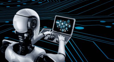 CRM işletme ve işletme için modern bilgisayarda müşteri ilişkileri yönetim sistemi