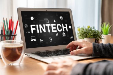Pazarlama stratejisini analiz etmek için kullanılan Fintech finansal teknoloji yazılımı