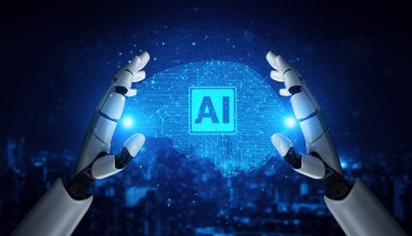 XAI 3D, yaşayan insanların geleceği için robot ve cyborg gelişimi üzerine yapay zeka araştırması yapıyor. Bilgisayar beyni için dijital veri madenciliği ve makine öğrenme teknolojisi tasarımı.