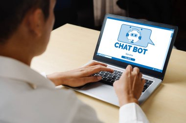 Müşteri sorularına otomatik olarak cevap veren mod çevrimiçi iş için Chatbot yazılım uygulaması