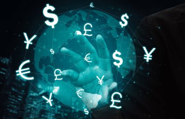 Döviz Borsası Küresel Para Finansmanı - Değişik dünya para birimi sembolü dönüşümlü uluslararası ön x pazarı. uds
