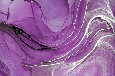 Mermer mürekkep soyut sanatının orijinal resmi. Örnek bir orjinal tablodan yüksek çözünürlüklü fotoğraf. Karargah kağıt dokusuna pürüzsüz mermer desen oluşturmak için soyut resim yapıldı.